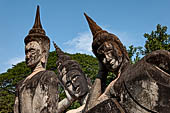 Vientiane , Laos. The Buddha Park (Xiang Khouan)  